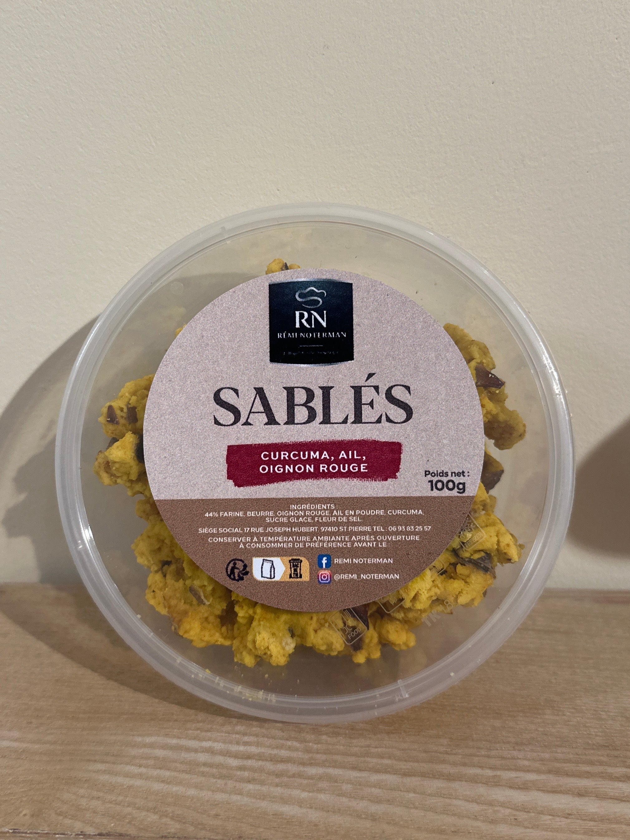 SABLE CURCUMA, AIL, OIGNON ROUGE 100g
