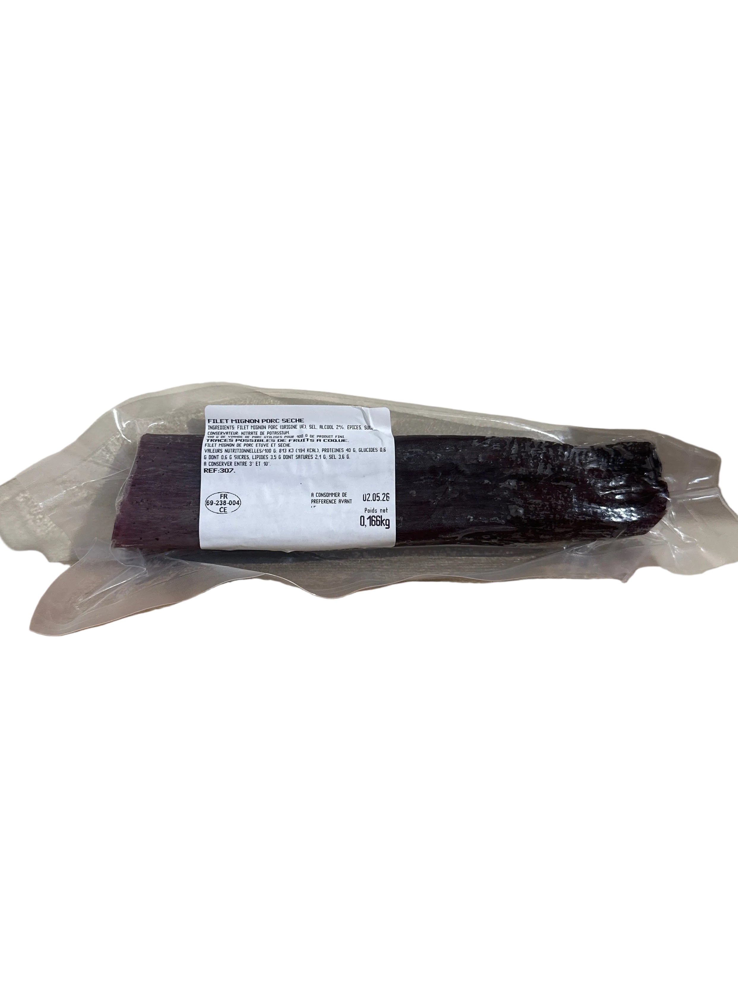FILET MIGNON PORC SECHE 166g