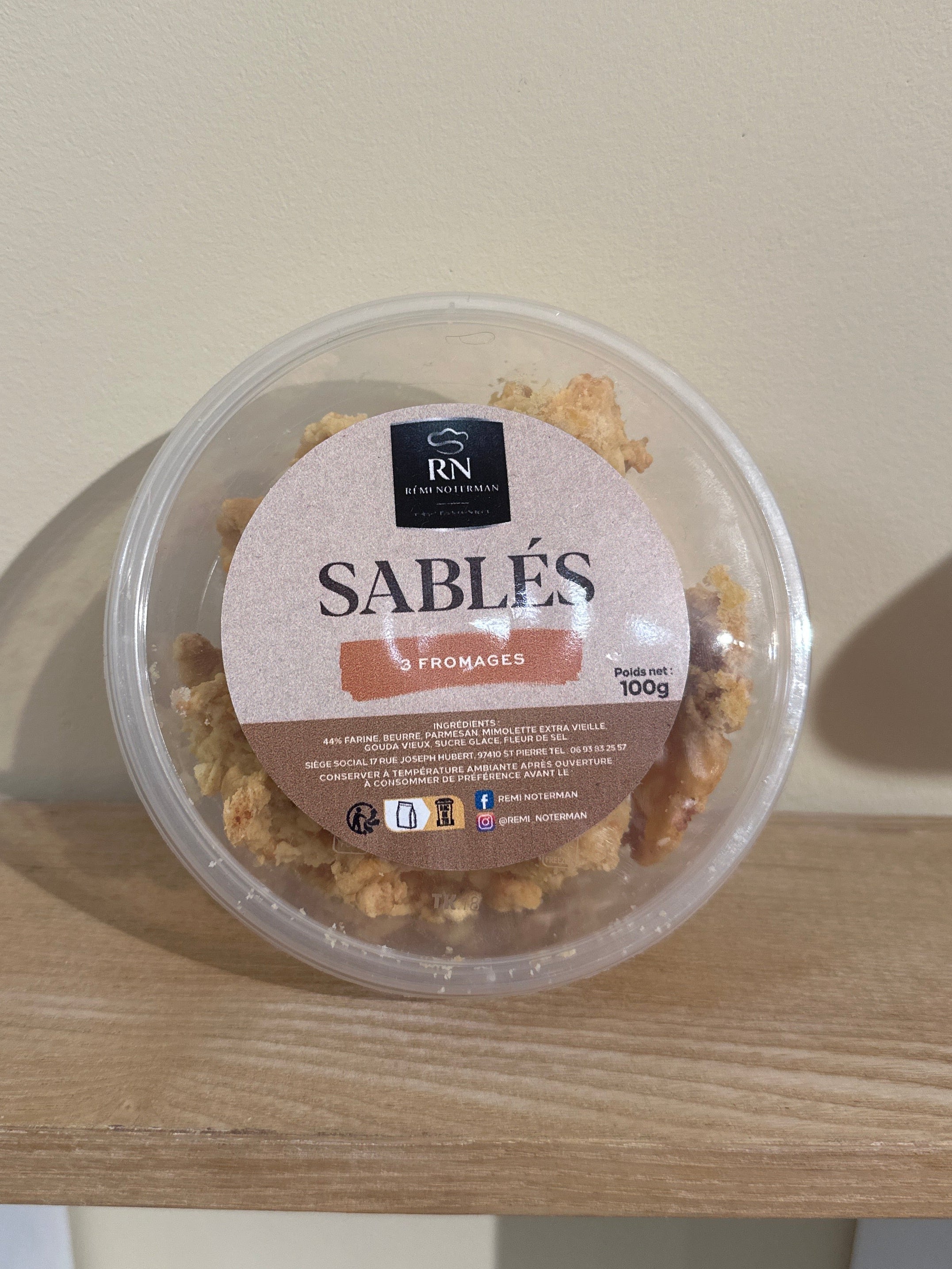 SABLE 3 FROMAGES 100g