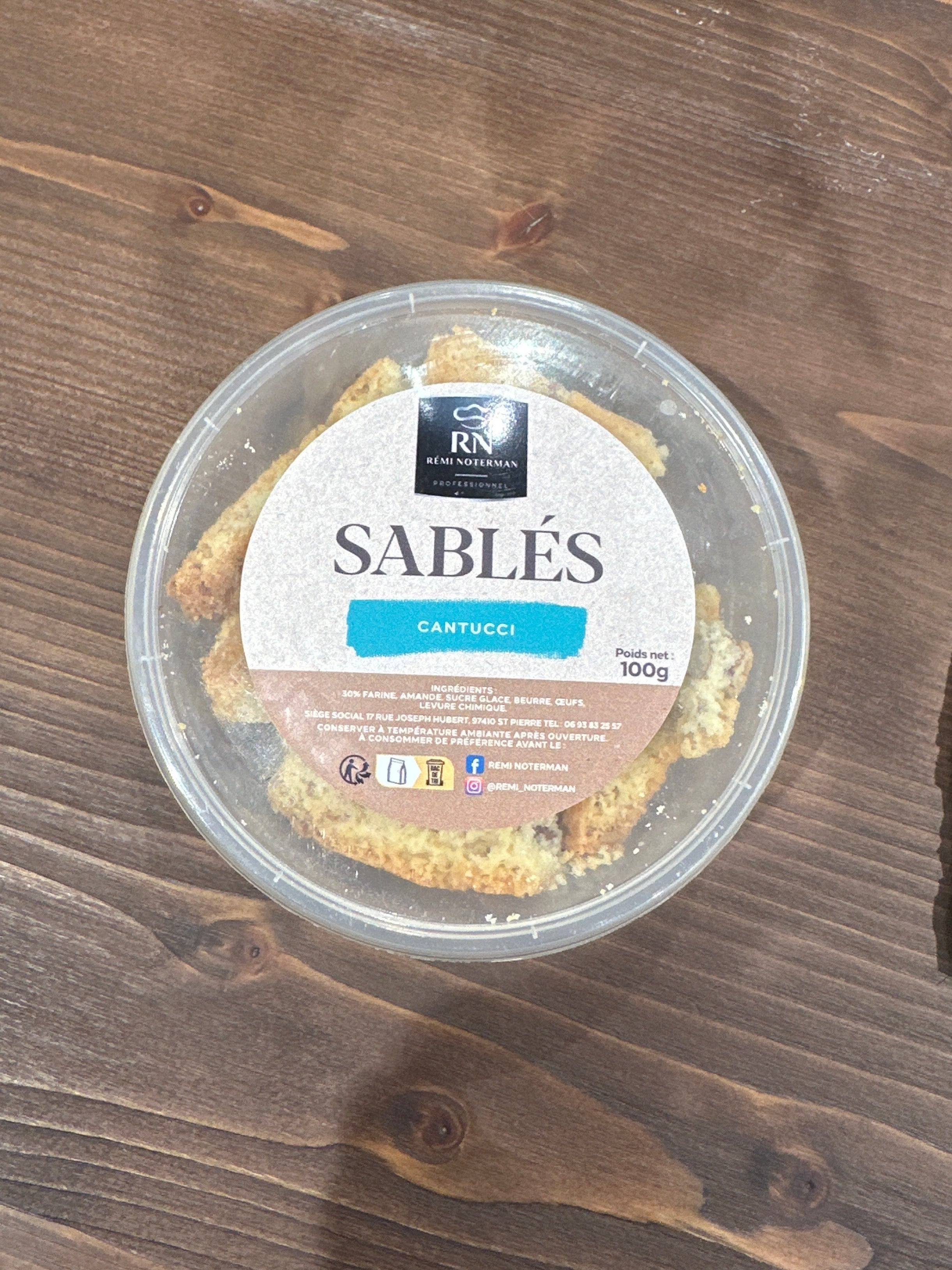 SABLÉS SUCRÉS CANTUCCI