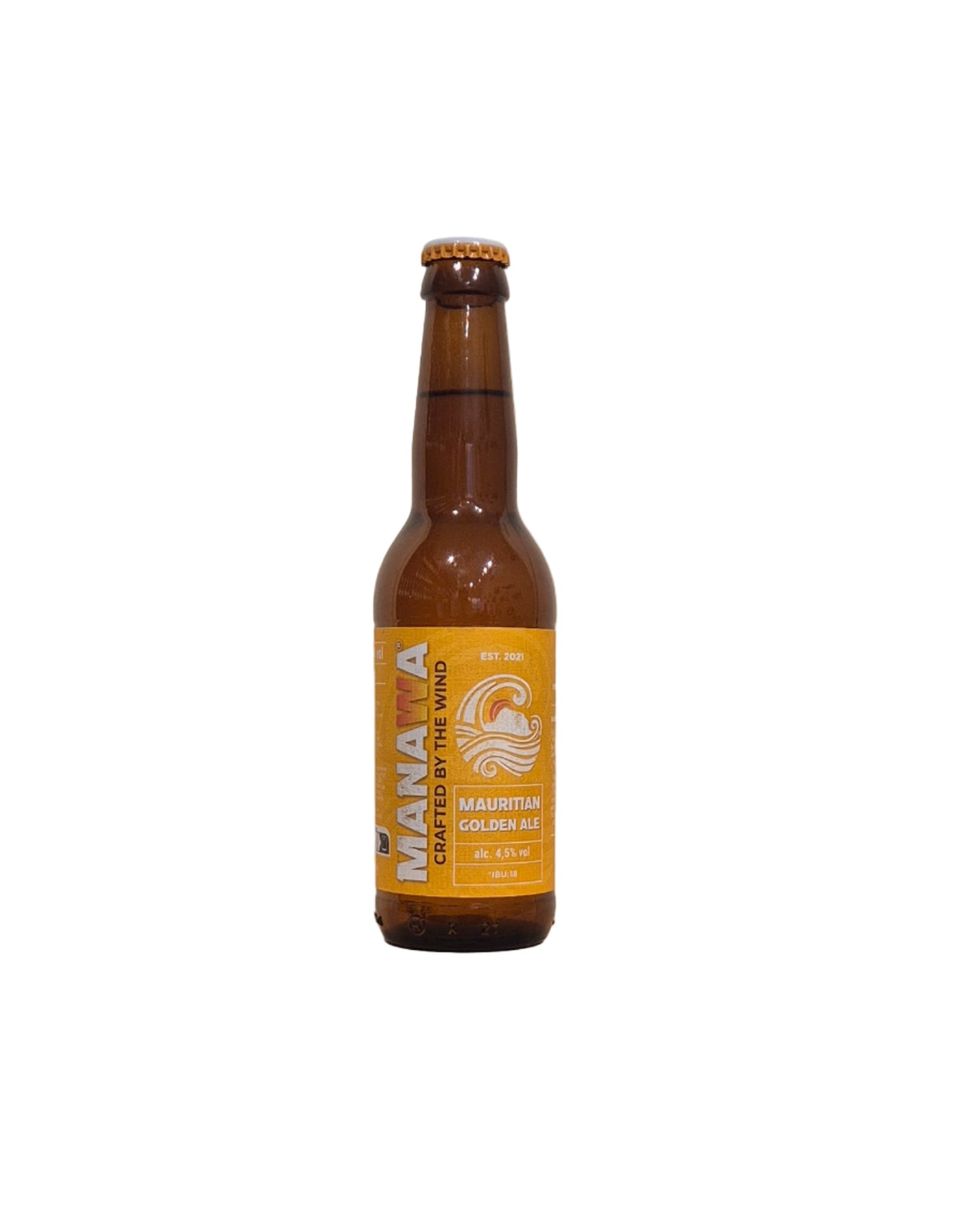 Bière 33cl manawa MAURITIAN GOLDEN ALE 4.5%