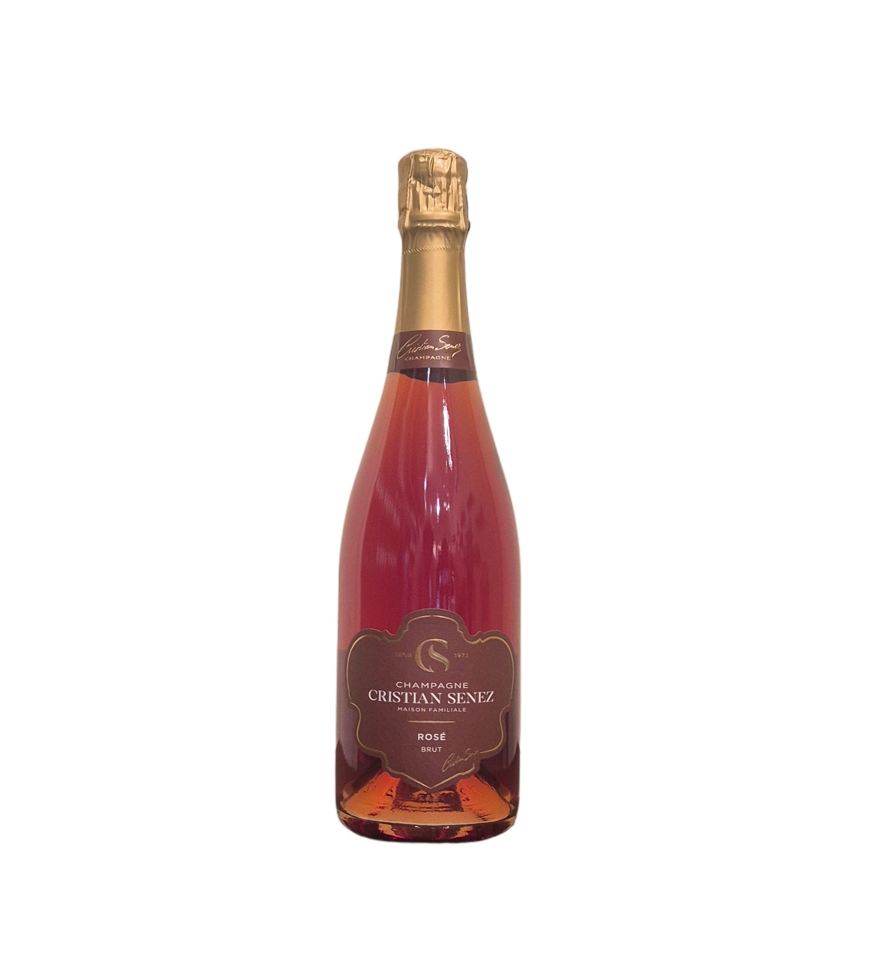 Champagne brut rosé Christian SENEZ