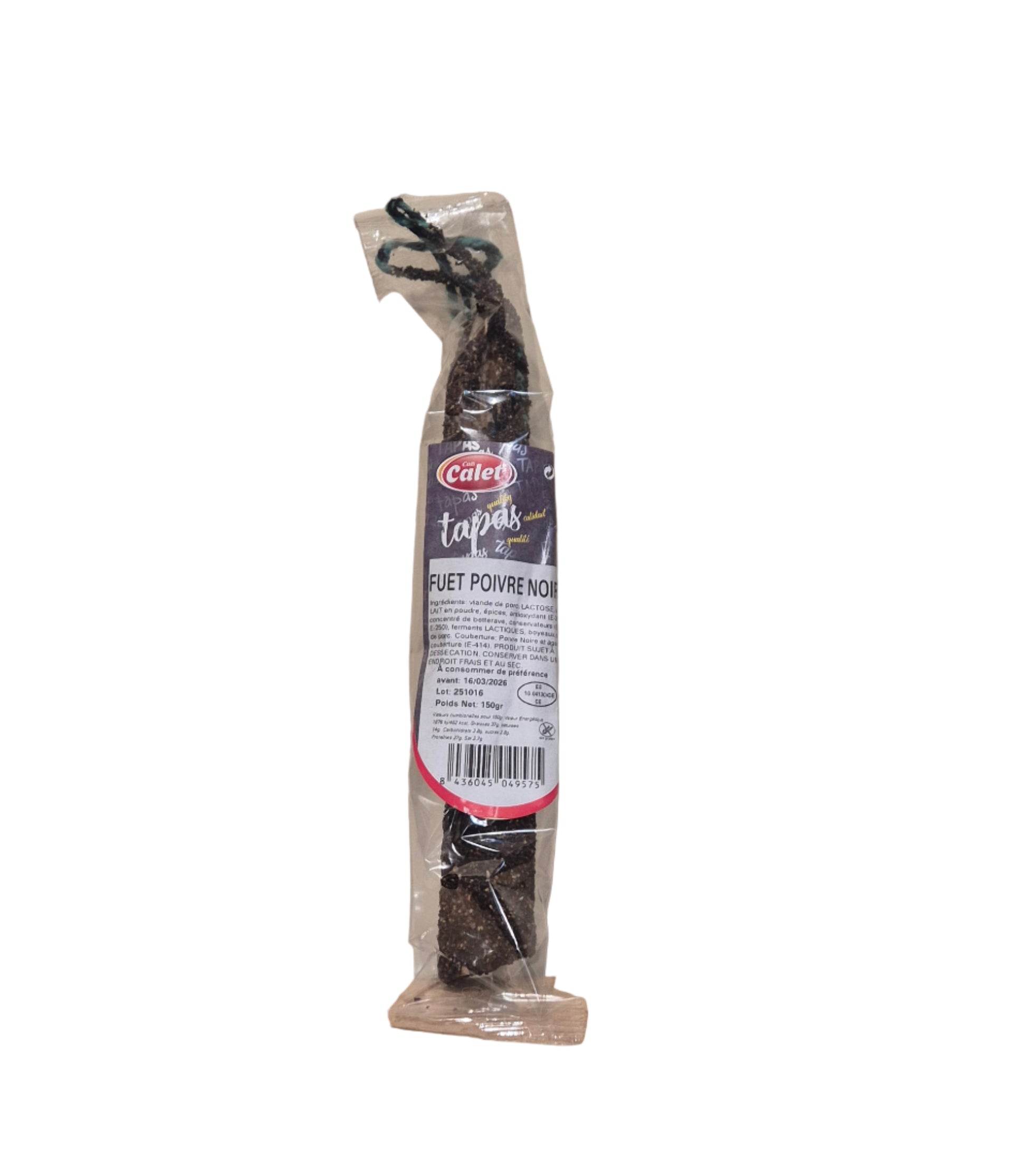 Fuet au poivre 150g