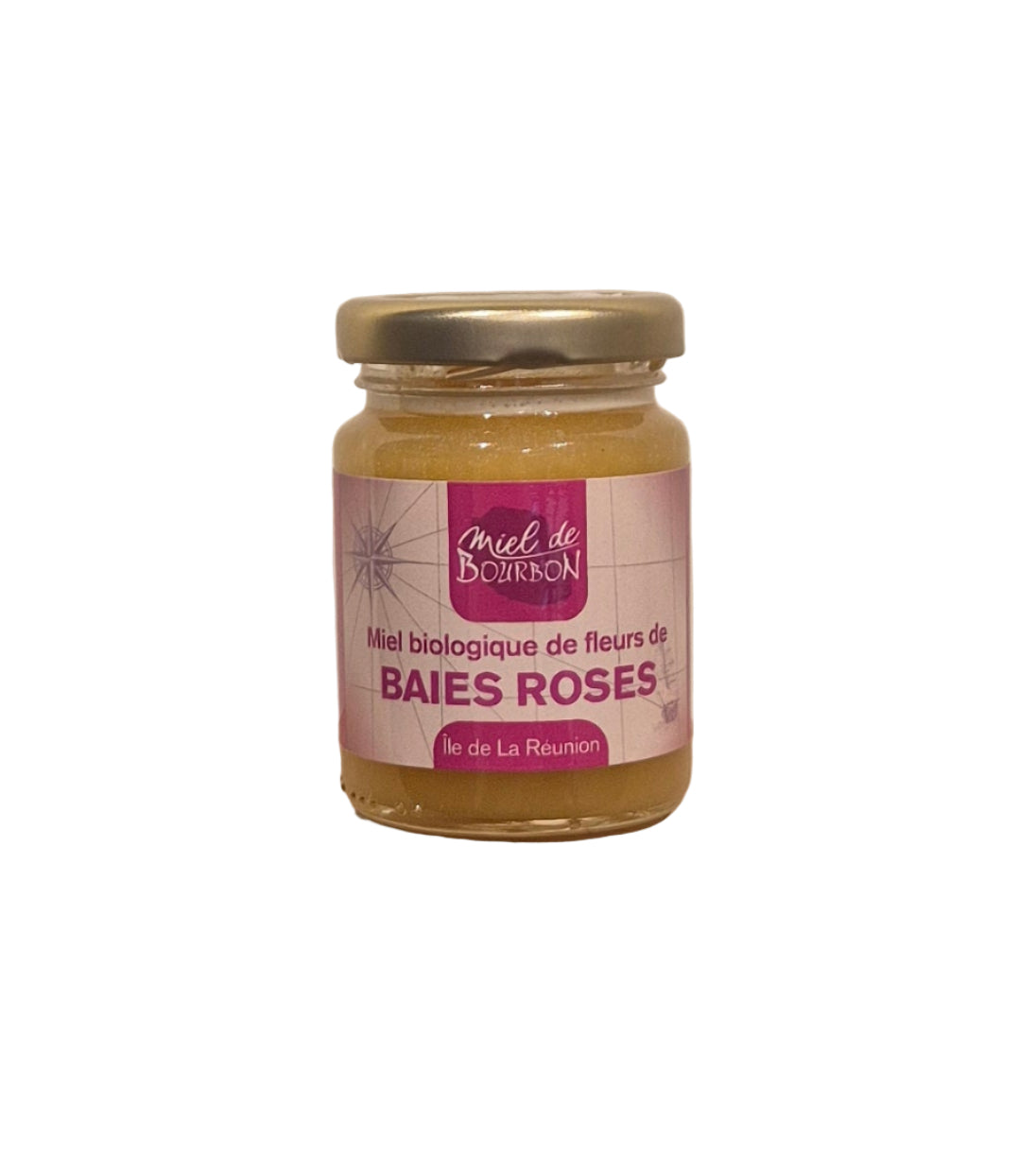 Miel bio de fleurs de baies roses 125g