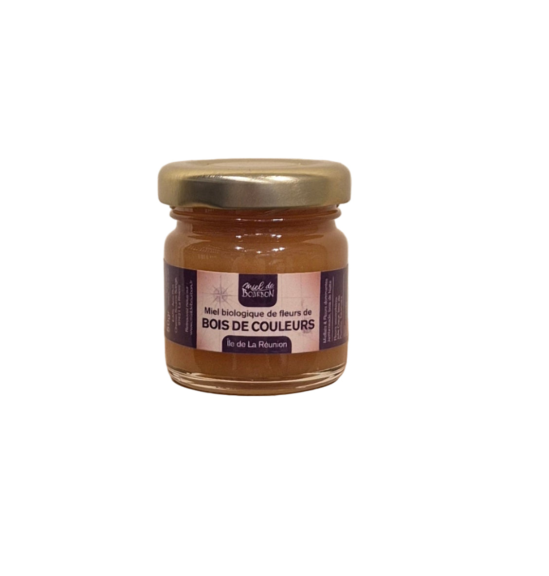 Miel bio de fleurs de BOIS DE COULEURS 50g