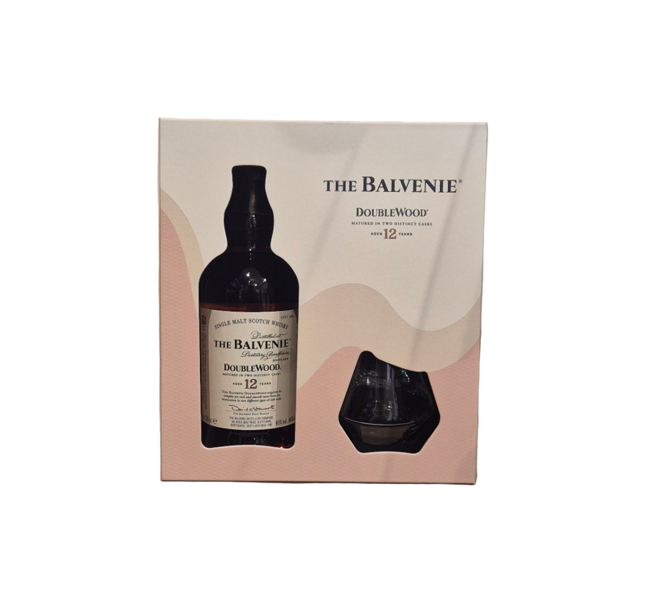 BALVENIE 12 AND DOUBLE WOOD COFFRET
