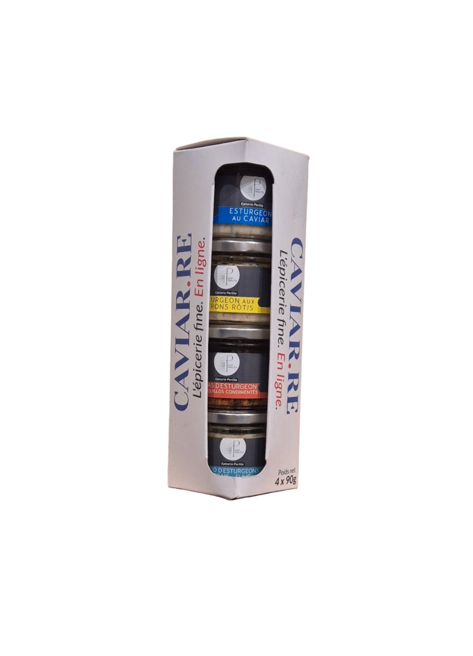 COFFRET TARTINADE D'ESTURGEON 90g x 4